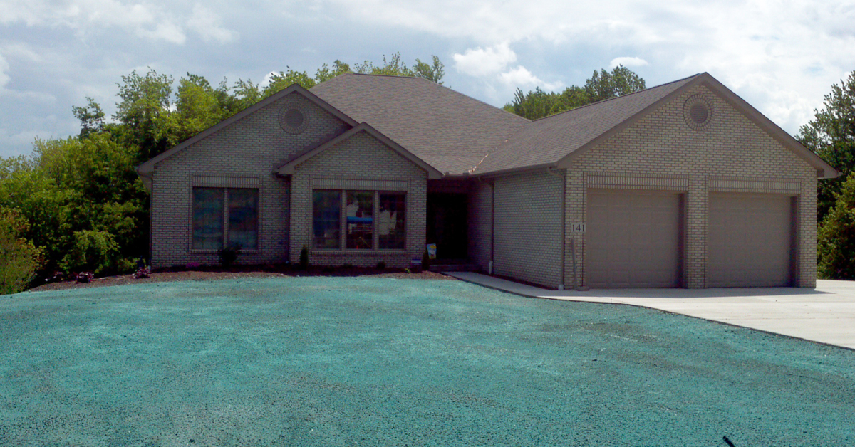 Top Green residential hydroseeding 002